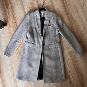 Zara Gray Women's Blazer Coat